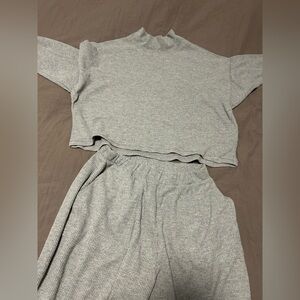 Abercrombie waffle knit set